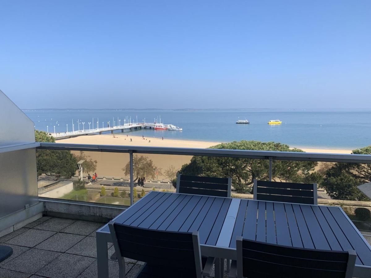**Appartement T2 Vue Mer En Centre Ville Avec Balcon, Parking Et Wifi A Arcachon** - Fr-1-374-51 Kültér fotó